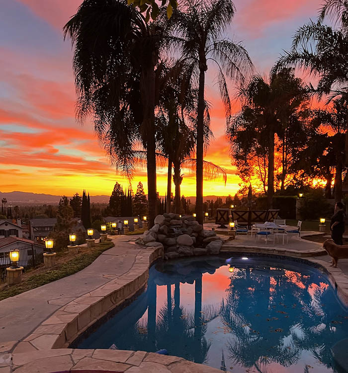 Gold Coast Pool-sunset pool